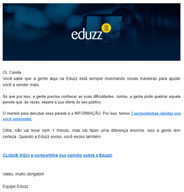 电子邮件Eduzz
